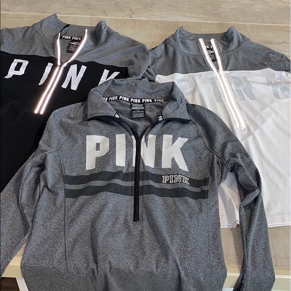 PINK Victoria's Secret Jackets & Blazers - 3 FOR 1 PINK Dri-Fit Long Sleeve Zip Up Jacket
